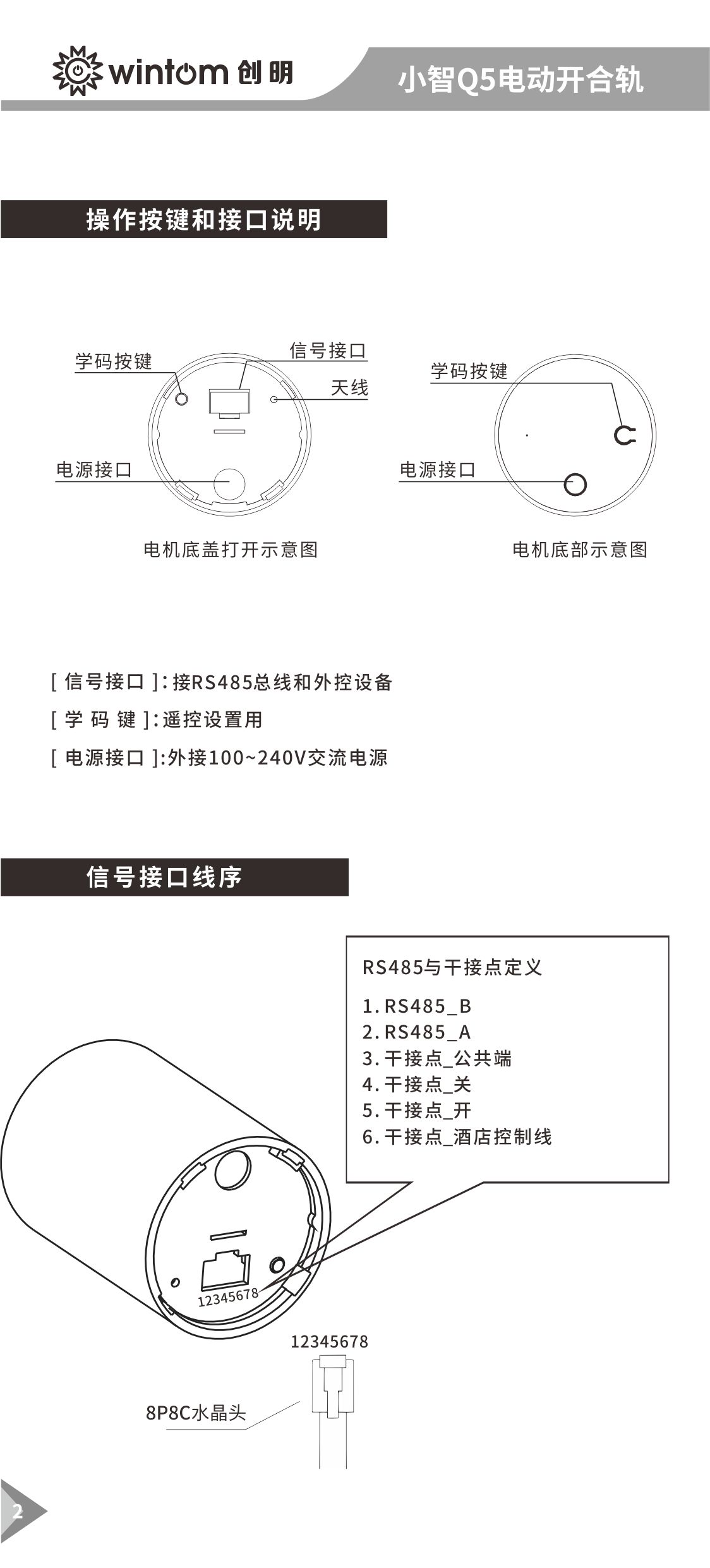 小智Q5（485）开合帘电机说明书-图2.jpg
